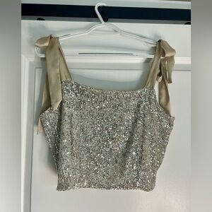 Sequins tank top